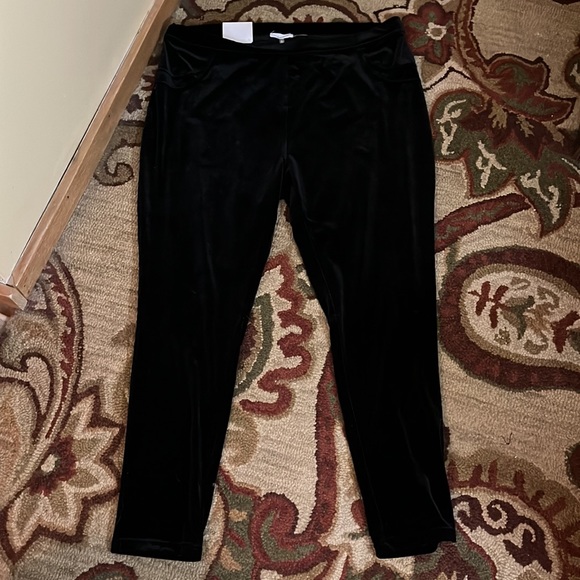 CALVIN KLEIN Size 3X PullOn Pant Modern Legging Contour SlimLeg Stretch $139 NEW - Picture 4 of 16